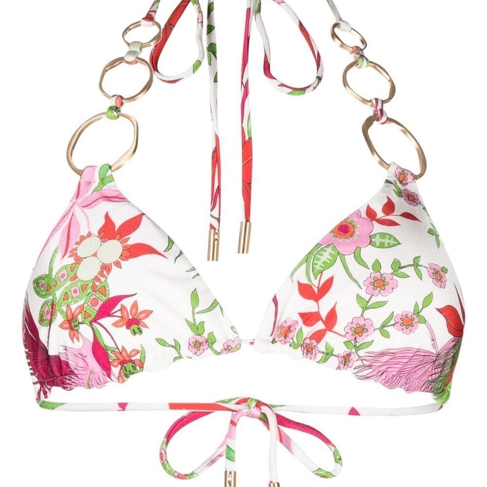 CULT GAIA FLORAL SWIMSUIT